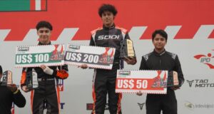 Adriano Vera ganó de punta a punta en la octava fecha del Rotax Max Perú 2024