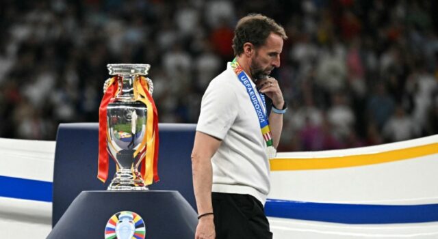 Gareth Southgate renunció a seguir de técnico de Inglaterra tras no ganar la Eurocopa