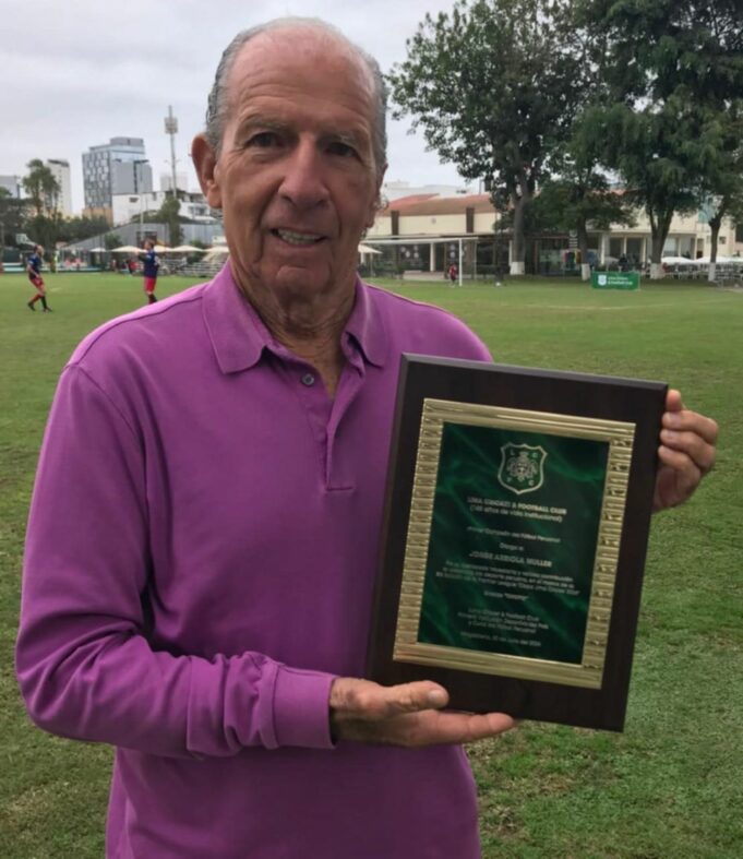 En su 165 Aniversario Club Lima Cricket rinde homenaje a Jorge Arriola Müller