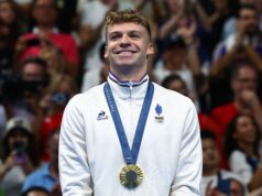 Francés León Marchand bate récord de Michael Phelps en los 400 metros libres de Natación
