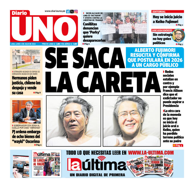 Edición del 1ro de julio de 2024