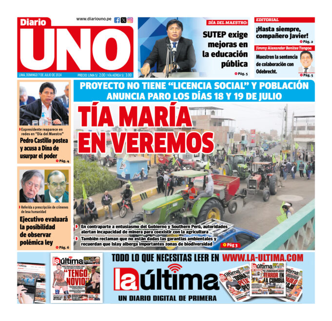 Edición del 7 de julio de 2024