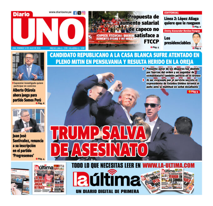Edición del 14 de julio de 2024