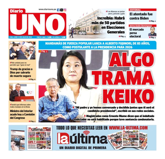 Edición del 15 de julio de 2024