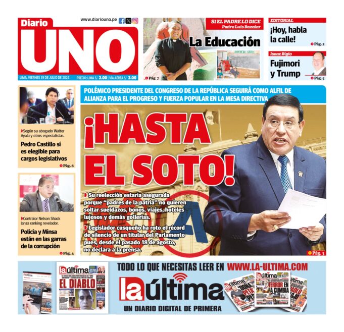 Edición del 19 de julio de 2024