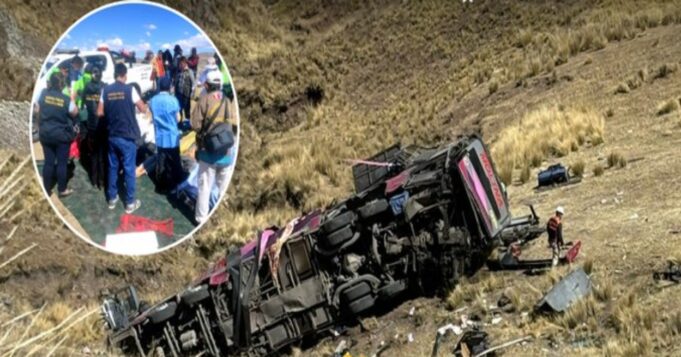 Ayacucho: fiscalía investiga a los conductores de bus que cayó a un abismo donde murieron 23 personas