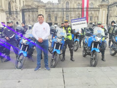 Pachacámac refuerza su seguridad ciudadana con más motocicletas