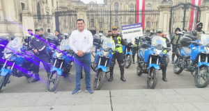 Pachacámac refuerza su seguridad ciudadana con más motocicletas