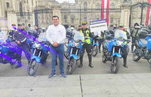Pachacámac refuerza su seguridad ciudadana con más motocicletas