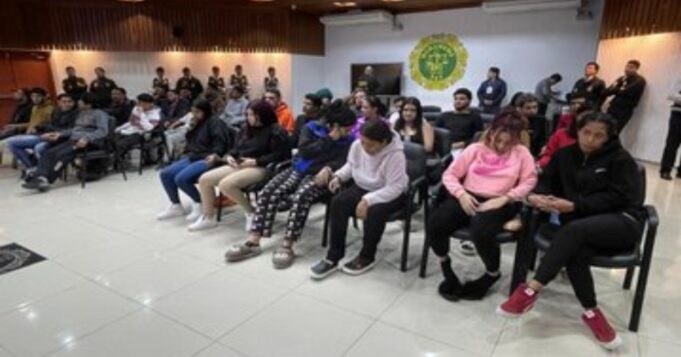 Poder Judicial dictó 9 meses de prisión preventiva para 35 detenidos en un búnker de Ate