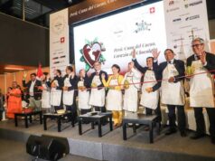 Gobernador Gilmer Horna participa en la Inauguración del XV Salón del Cacao y Chocolate Internacional 2024