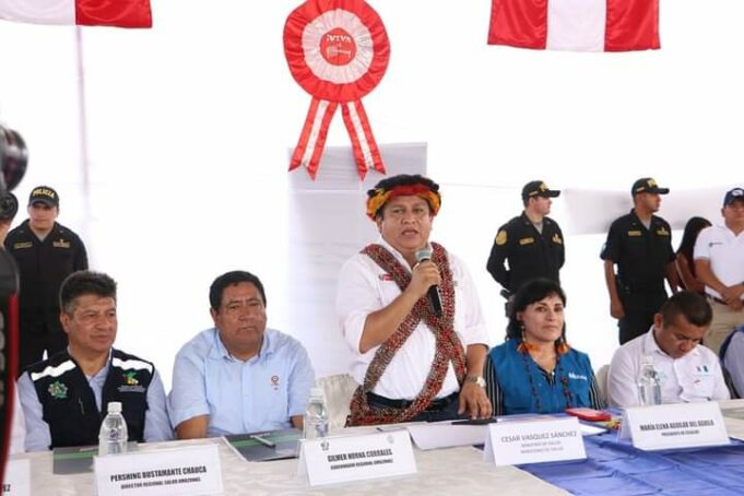 Ministro de Salud anuncia transferencia de presupuesto para tres establecimientos de salud en Condorcanqui región de Amazonas