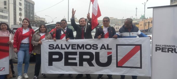 Partido Salvemos al Perú: anuncia su inscripción ante el JNE
