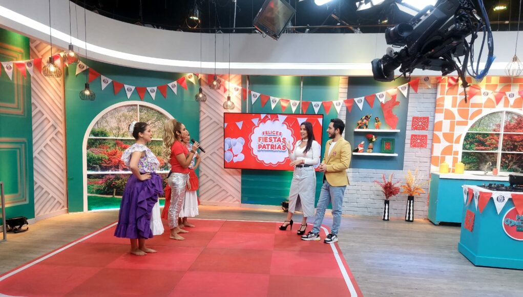 Carlita Gonzáles M tuvo una exitosa gira de medios en Perú