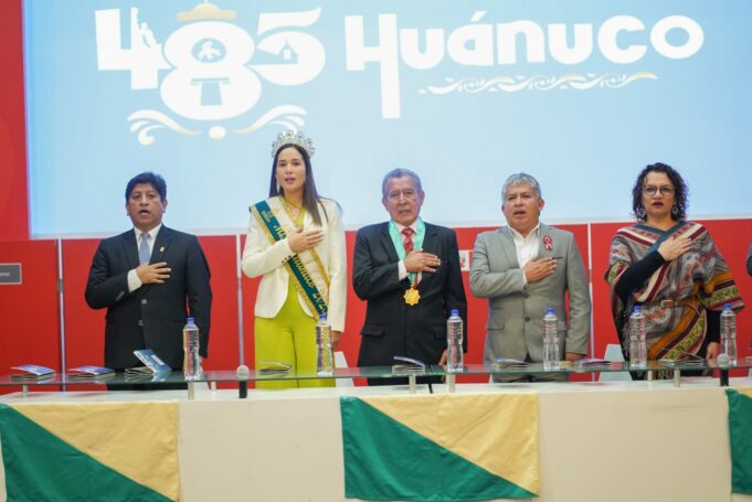 Municipalidad de Huánuco realiza en Lima lanzamiento de actividades por los 485 aniversario de la ciudad