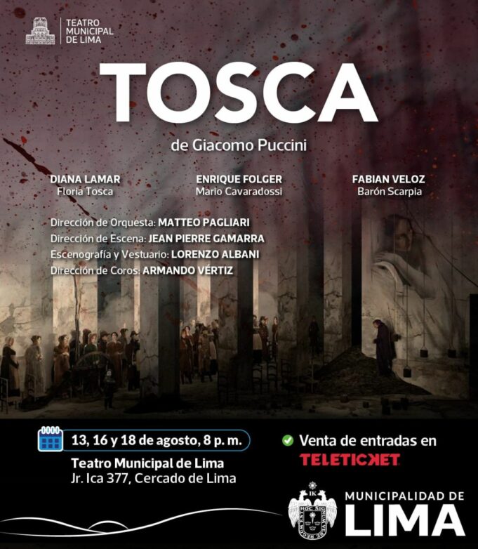 Ópera Tosca de Giacomo Puccini
