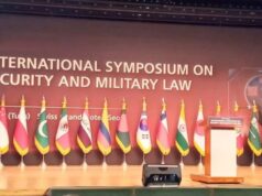 Presidente del Fuero Militar Policial participa en Simposio Internacional sobre Seguridad y Derecho Militar en la República de Corea