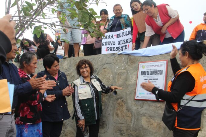 USAID y PREDES fortalecen la Gestión del Riesgo de Desastres beneficiando a más de 20 mil habitantes en estado vulnerable