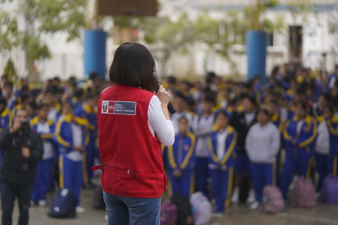 MIMP capacita a más de 5 mil escolares para evitar desapariciones
