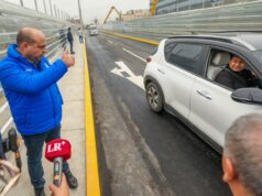 Pedro Spadaro:Alcalde del Callao abre la auxiliar de la Av. Óscar R. Benavides para fluidez vehicular