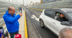 Pedro Spadaro:Alcalde del Callao abre la auxiliar de la Av. Óscar R. Benavides para fluidez vehicular