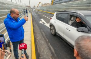 Pedro Spadaro:Alcalde del Callao abre la auxiliar de la Av. Óscar R. Benavides para fluidez vehicular