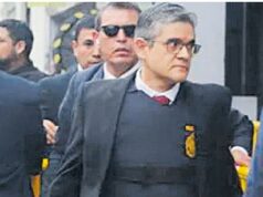 Fiscal Domingo Pérez llegó a juicio con chaleco antibalas