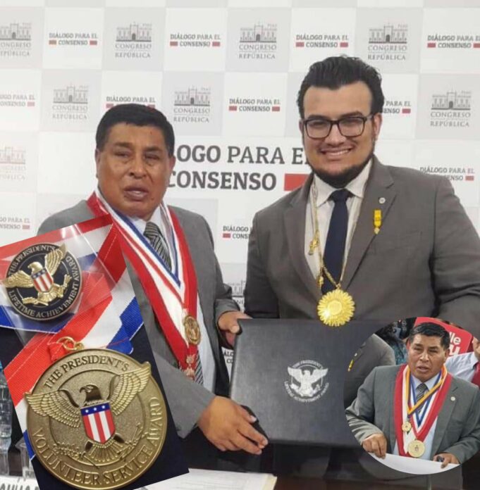 Medallas polémicas en Congreso: Cuestionan Premio del Servicio Voluntario de EEUU otorgado a congresista Pasión Dávila