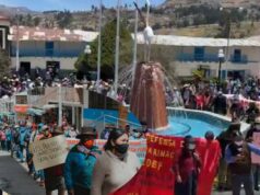 Ayacucho acata paro de 48 horas por el mal estado de la vía Los Libertadores