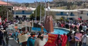 Ayacucho acata paro de 48 horas por el mal estado de la vía Los Libertadores