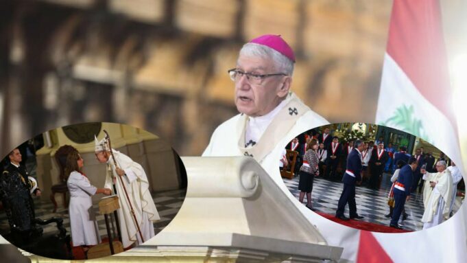 Arzobispo Carlos Castillo en Misa y Te Deum: critica la corrupción que impera en el Estado