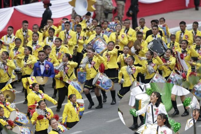 Fiestas Patrias 2024: Colegios de Huaycán hacen su debut en la Gran Parada Militar