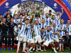 Argentina se coronó campeón de la Copa América al vencer a Colombia 1-0 en tiempo suplementario