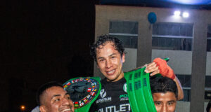 Jersey Torres: peleador ayacuchano se alza con Título Nacional de Kickboxing 2024 organizado por KICK1 y UNO MOTORS en Jesús María