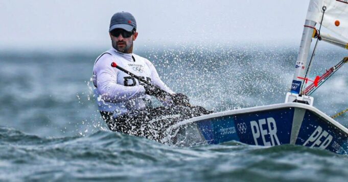 Stefano Peschiera clasificó a la final de Vela que se realiza este martes