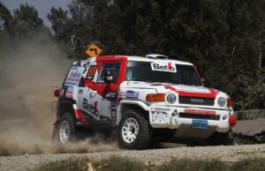 Beto Sánchez subió al podio y va fin de semana por el título en el Rally Ahuac en el Valle del Mantaro