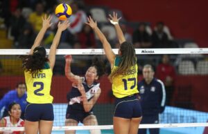 Perú terminó sexto en el Mundial Sub 17 de Voleibol al perder Brasil por 3 sets a 1