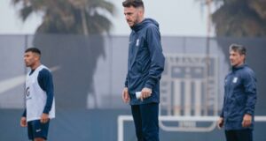 Mariano Soso dirigió su primera práctica al frente de Alianza Lima
