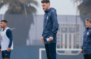 Mariano Soso dirigió su primera práctica al frente de Alianza Lima