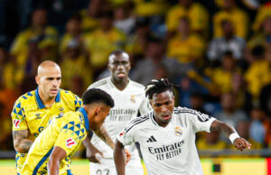 Las Palmas frenó al poderoso Real Madrid en Gran Canaria empatando 1-1
