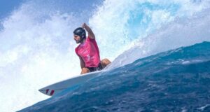Alonso Correa logró un honroso cuarto lugar en el Surf de París 2024