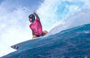 Alonso Correa logró un honroso cuarto lugar en el Surf de París 2024