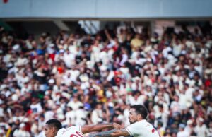 Álex Valera con su golazo salvó empate a Universitario con Sport Huancayo 1-1