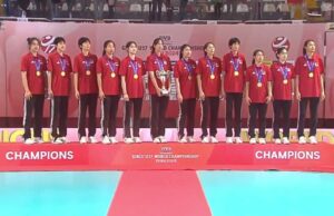 China es campeón Mundial Sub 17 de Voleibol al vencer a Japón 3 sets a 0