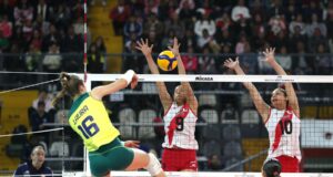 Perú cayó ante Brasil 3 sets a 0 en debut del Mundial Sub 17 de Voleibol Femenino en el Dibós