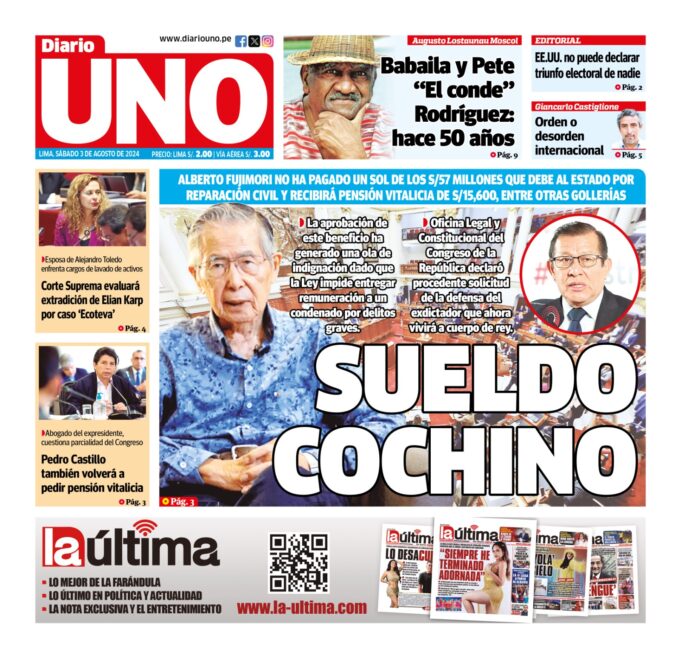 Edición del 3 de agosto de 2024