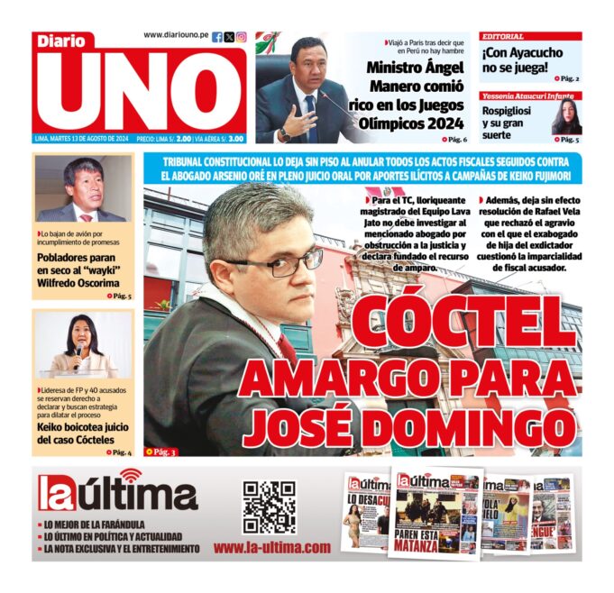 Edición del 13 de agosto de 2024