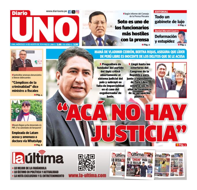 Edición del 14 de agosto de 2024