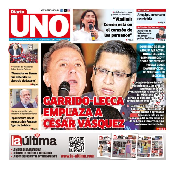 Edición del 15 de agosto de 2024