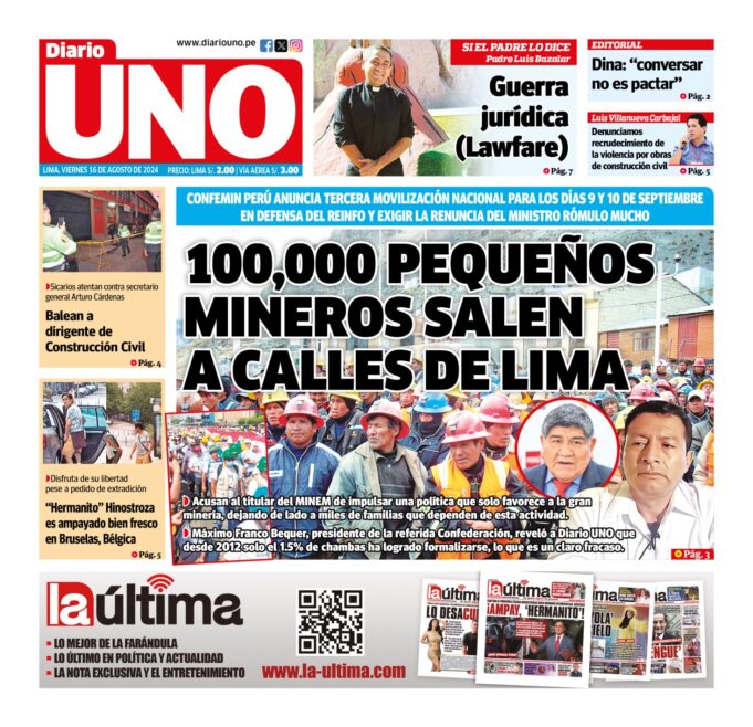 Edición del 16 de agosto de 2024